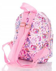 Seljakott Unicorn, roosa цена и информация | Школьные рюкзаки, спортивные сумки | kaup24.ee