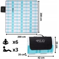 PM019 Одеяло для пикника 200 x 200 см цена и информация | Туристические матрасы и коврики | kaup24.ee