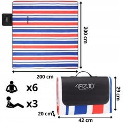 Piknikutekk, 200 x 200 cm hind ja info | Matkamadratsid, matkamatid | kaup24.ee