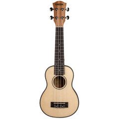 Sopran ukulele Cascha Spruce Solid Top HH 2148 hind ja info | Kitarrid | kaup24.ee