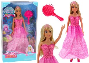 Кукла Anlily Принцесса-русалка с расческой для волос, розовая цена и информация | Игрушки для девочек | kaup24.ee