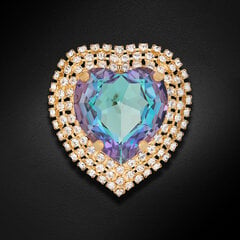 Pross naistele DiamondSky "Crystal Heart" DS00BR188 hind ja info | Prossid | kaup24.ee