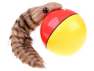 Мяч для бега с пушистым хвостом цена и информация | Развивающие игрушки | kaup24.ee