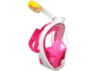Детская маска для подводного плавания S/M, розовая цена и информация | Маски для дайвинга | kaup24.ee