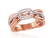 Kuldsõrmus teemantidega naistele DS01G720 hind ja info | Sõrmused | kaup24.ee