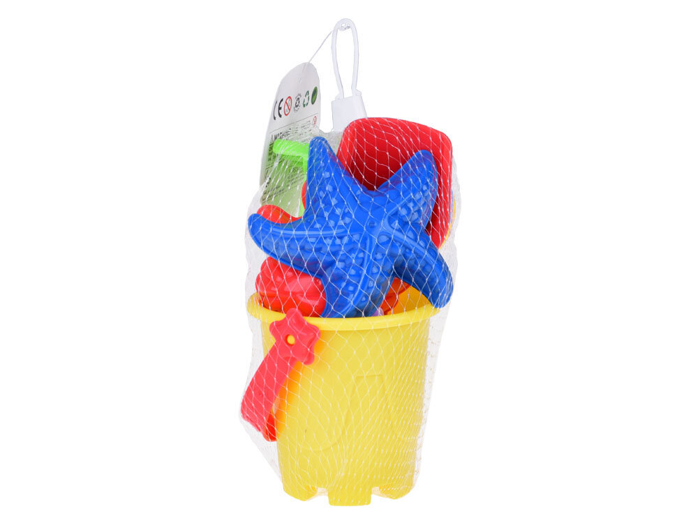 Liivamänguasjakomplekt koos ämbri ja tarvikutega hind ja info | Mänguasjad (vesi, rand ja liiv) | kaup24.ee