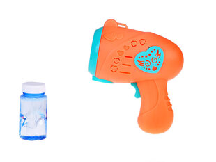 Пистолет для мыльных пузырей Bubble Gun, оранжевый цена и информация | Игрушки для песка, воды, пляжа | kaup24.ee