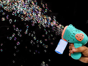 Пистолет для мыльных пузырей Bubble Gun, синий цена и информация | Игрушки для песка, воды, пляжа | kaup24.ee