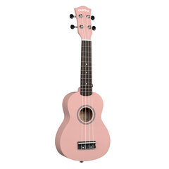 Sopran ukulele Cascha Pärn roosa HH 3968 hind ja info | Kitarrid | kaup24.ee