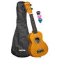 Soprano ukulele Cascha Linden kollane HH 3964 hind ja info | Kitarrid | kaup24.ee