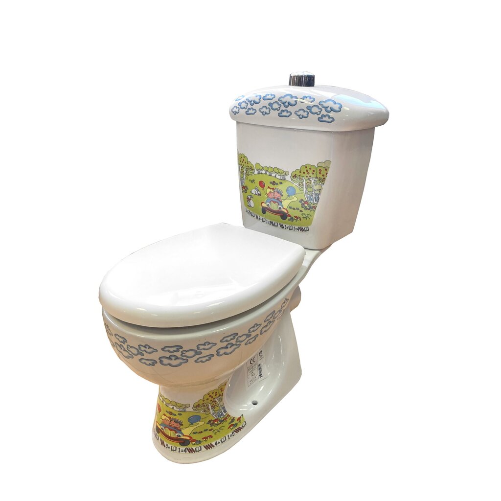 WC-pott lastele kaanega Yumurcak 122076 цена и информация | WС-potid | kaup24.ee