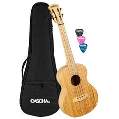 Tenor ukulele Cascha Bamboo Natural HH 2314 hind ja info | Kitarrid | kaup24.ee