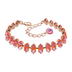 Браслет "Орнелла II (Orange Glow DeLite)" с кристаллами Swarovski™ DS00B535 цена и информация | Женские браслеты | kaup24.ee