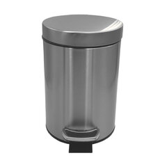 Контейнер для мусора MD-0042 SATIN, 3 л круглый (310132) цена и информация | Аксессуары для ванной комнаты | kaup24.ee