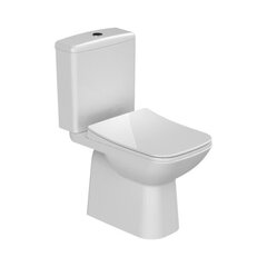 WC-pott Duru, aeglaselt sulguva kaanega hind ja info | WС-potid | kaup24.ee