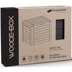 Aiakast Prosperplast Woodebox, 190 l hind ja info | Kompostrid, prügikonteinerid | kaup24.ee