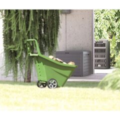 садовый ящик, 190 л, коричневый цена и информация | Уличные контейнеры, контейнеры для компоста | kaup24.ee