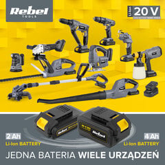 Rebel Toolsi juhtmeta lehepuhur hind ja info | Rebel Tools Aiakaubad | kaup24.ee