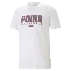 Puma T-särk meestele, valge цена и информация | Мужские футболки | kaup24.ee