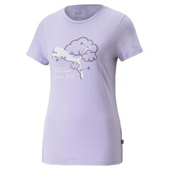 Футболка женская Puma, фиолетовая цена и информация | Женские футболки | kaup24.ee