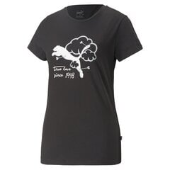 Naiste T-särk Puma, must hind ja info | Naiste T-särgid, topid | kaup24.ee