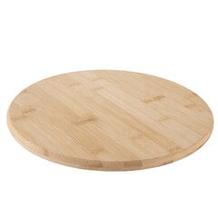 бамбуковая круглая вращающаяся тарелка, 32x3,5 см цена и информация | Посуда, тарелки, обеденные сервизы | kaup24.ee