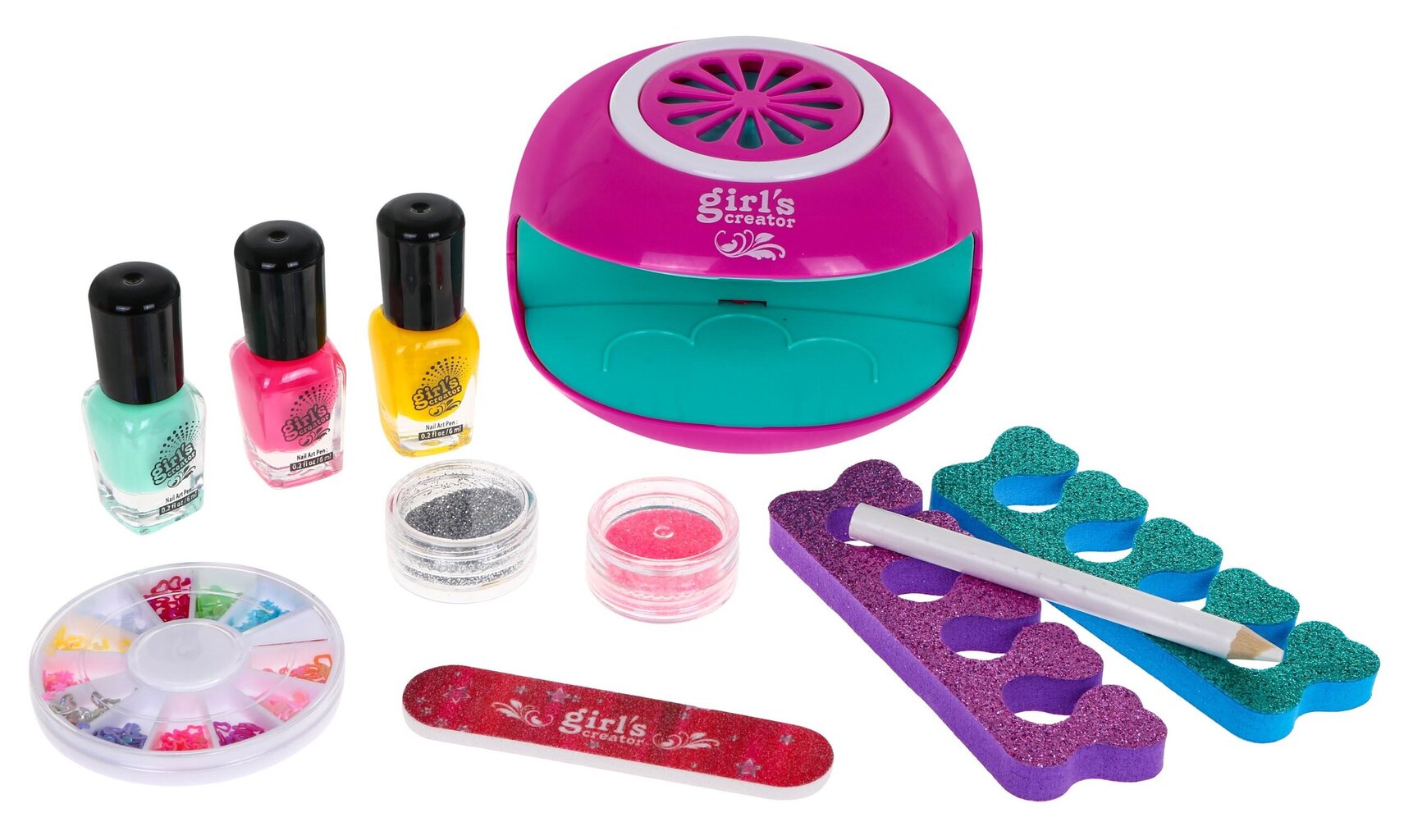 Maniküürikomplekt Girls Creator Beauty Studio Manicure Set hind ja info | Tüdrukute mänguasjad | kaup24.ee