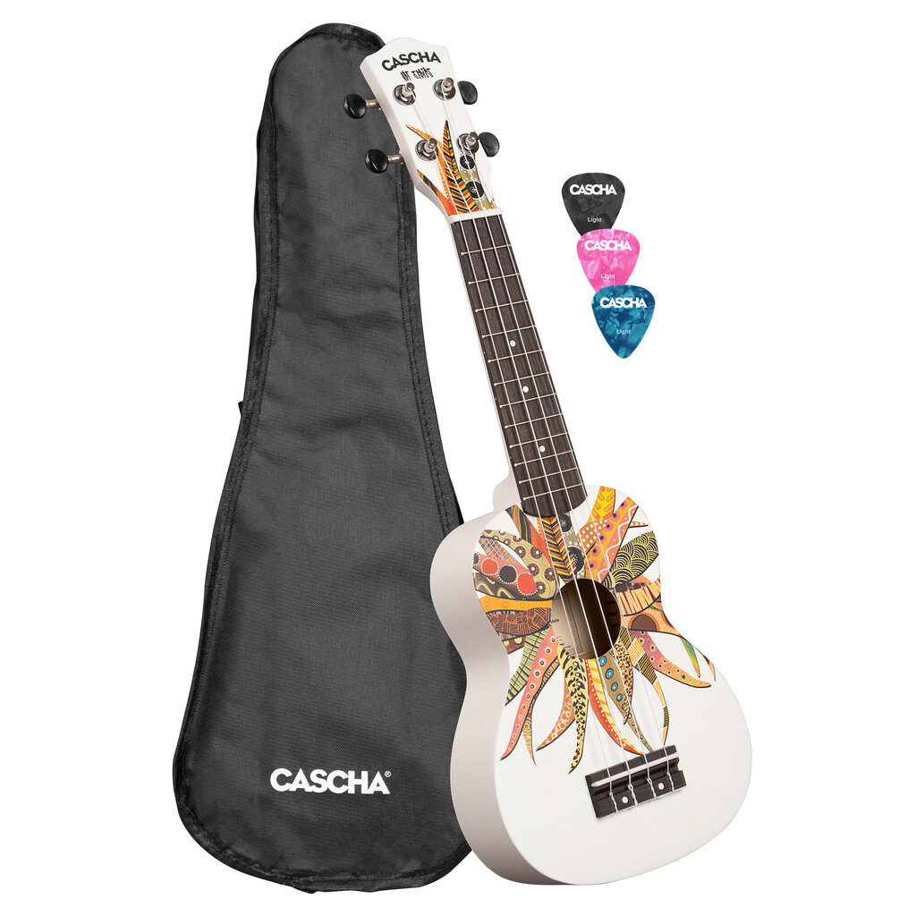 Sopran ukulele Cascha Linden Dreamcatcher CULS-DC цена и информация | Kitarrid | kaup24.ee