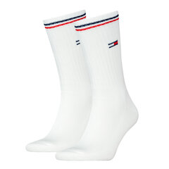 Tommy Hilfiger унисекс носки 2 шт., белые цена и информация | Мужские носки | kaup24.ee