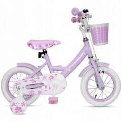 Детский велосипед Enero PRINCESS 12", розовый цена и информация | Балансировочные велосипеды | kaup24.ee