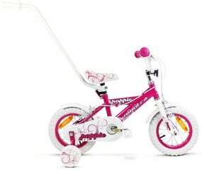 Детский велосипед Sirox Montra Poppy колесо 12" цена и информация | Детский трехколесный велосипед - коляска с удобной ручкой управления для родителей Riff F95941 2в1, фиолетовый | kaup24.ee