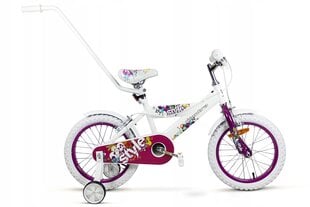 Детский велосипед SIrox Montra Style 16" белый цена и информация | Детский трехколесный велосипед - коляска с удобной ручкой управления для родителей Riff F95941 2в1, фиолетовый | kaup24.ee
