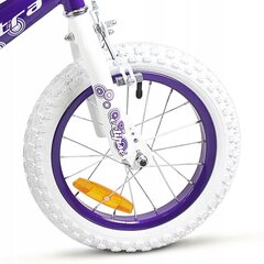 Детский велосипед SIrox Montra Eclipse 14", фиолетовый цена и информация | Детский трехколесный велосипед - коляска с удобной ручкой управления для родителей Riff F95941 2в1, фиолетовый | kaup24.ee