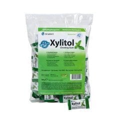 Närimiskumm Miradent Xylitol piparmünt, 200g цена и информация | Для ухода за зубами | kaup24.ee