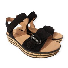 Sandaalid naistele Gabor, must hind ja info | Naiste sandaalid | kaup24.ee