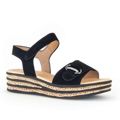 Sandaalid naistele Gabor, must hind ja info | Naiste sandaalid | kaup24.ee