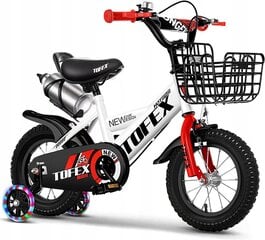 Детский велосипед TOFEX B012 12", белый цена и информация | Балансировочные велосипеды | kaup24.ee