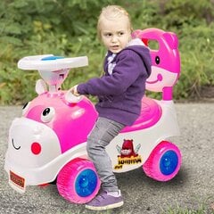 Tõukeauto Fluxar, roosa hind ja info | Imikute mänguasjad | kaup24.ee