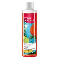 Гель для душа Avon Tropical Mexicana с ароматом маракуйи и лайма, 250мл цена и информация | Масла, гели для душа | kaup24.ee