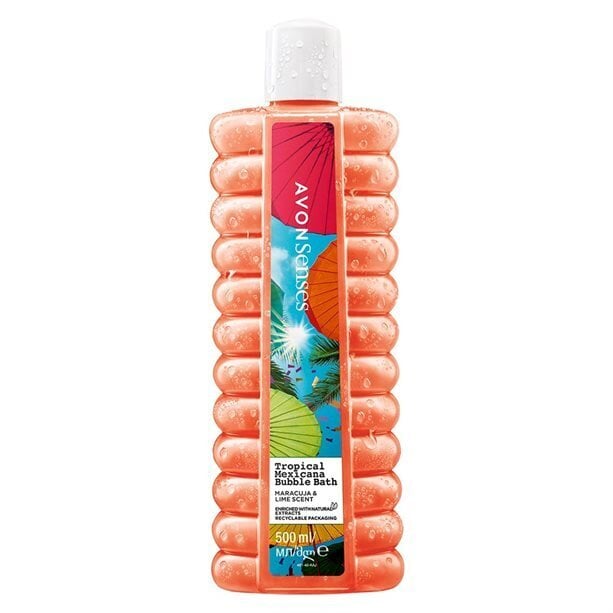 Vannivaht Avon Tropical Mexicana passionivilja ja laimi aroomiga, 500ml цена и информация | Dušigeelid, õlid | kaup24.ee