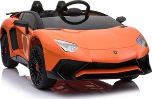 Детский одноместный электромобиль Super-Toys Lamborghini Aventadorst цена и информация | Электромобили для детей | kaup24.ee