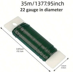 Pärgade traat, Electronics LV-2054, 1 tk, roheline hind ja info | Dekoratsioonid | kaup24.ee