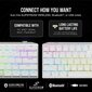 Corsair K70 Pro RGB Mini, Cherry MX Red, White, US hind ja info | Klaviatuurid | kaup24.ee