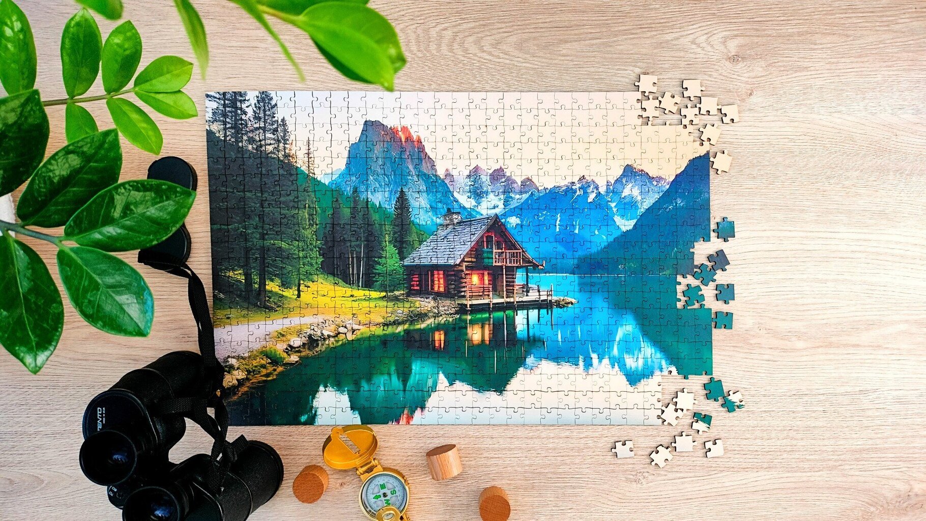 Pusle Milliwood Landscapes Mountain Cottage, 580 detaili цена и информация | Pusled | kaup24.ee