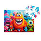 Puitpuzzle "Milliwood Puzzle" 50 tükki - Shaggy Monsters hind ja info | Pusled | kaup24.ee