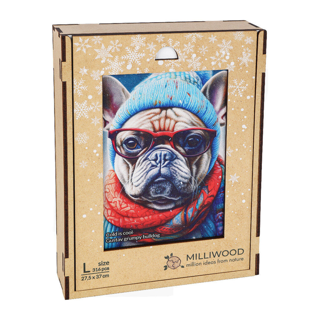 Pusle Milliwood Cold is Cool Gustav Grumpy Bulldog, 316 detaili hind ja info | Pusled | kaup24.ee