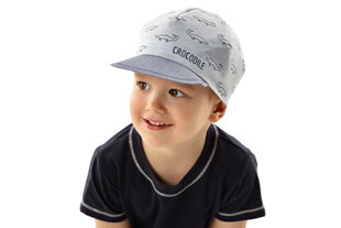 Õhuke puuvillane nokamüts poistele ML-3314 hind ja info | Poiste mütsid, sallid, kindad | kaup24.ee