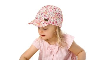 Тонкая хлопковая кепка для девочки ML-3025 цена и информация | Шапки, перчатки, шарфы для девочек | kaup24.ee