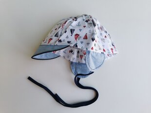 Тонкая хлопковая шапочка ML-2790 цена и информация | Шапки, перчатки, шарфы для мальчиков | kaup24.ee