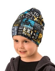 Ühekordne trikotaažmüts poistele MJ-3390 hind ja info | Poiste mütsid, sallid, kindad | kaup24.ee